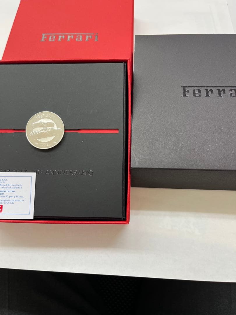 Ferrari 70周年記念　純銀製シルバー985