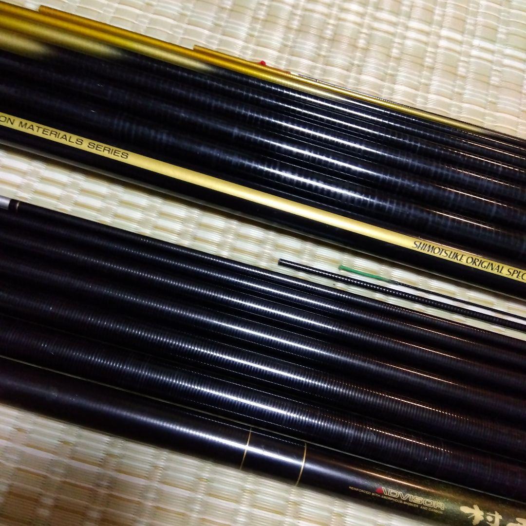 鮎竿2本 Daiwa村雨中硬100 シモツケ抜き竿950