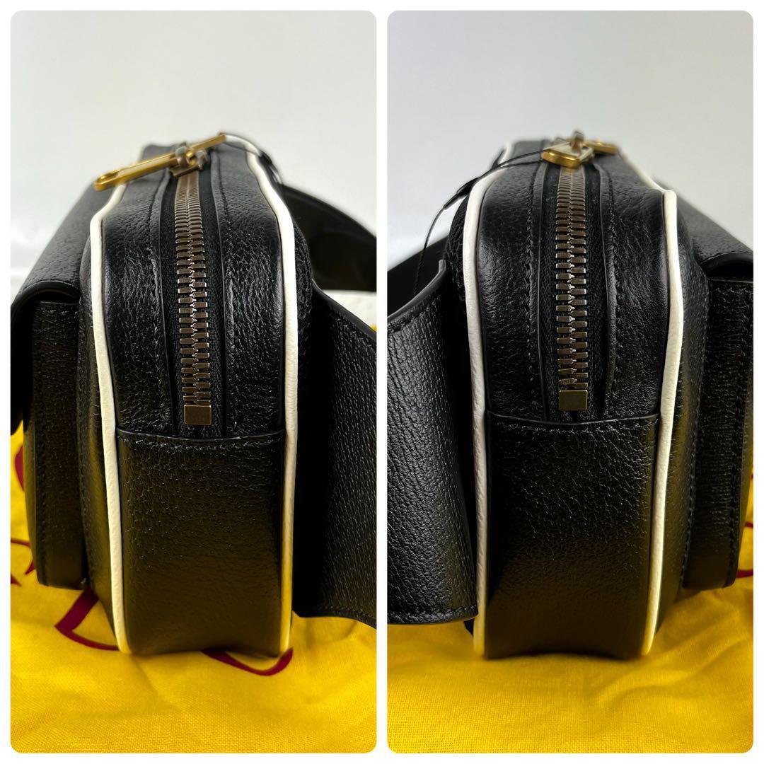 ☆希少☆紙タグ付き☆グッチxアディダスコラボ トレフォイルロゴ　ボディバッグ