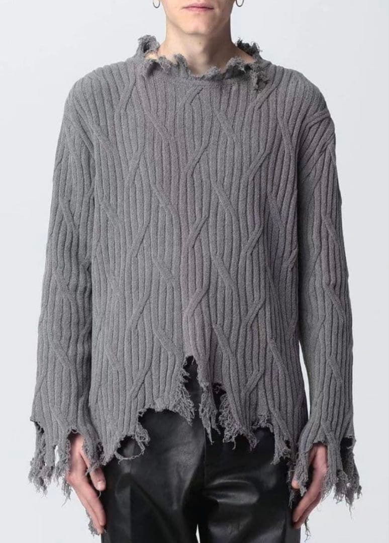 kiko kostadinov 23SS CEDIT KNIT キコ ニット48