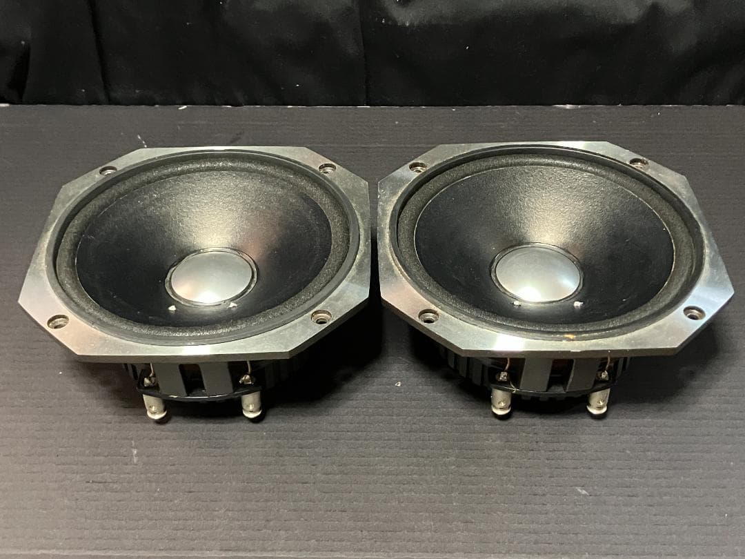 FOSTEX FX-200 ペア　8インチフルレンジユニット　ブラックコーン
