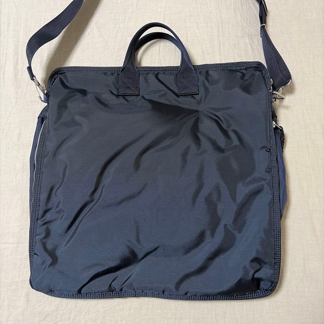 PORTER フォースシリーズ 2WAY ヘルメットバッグ (S) ネイビー