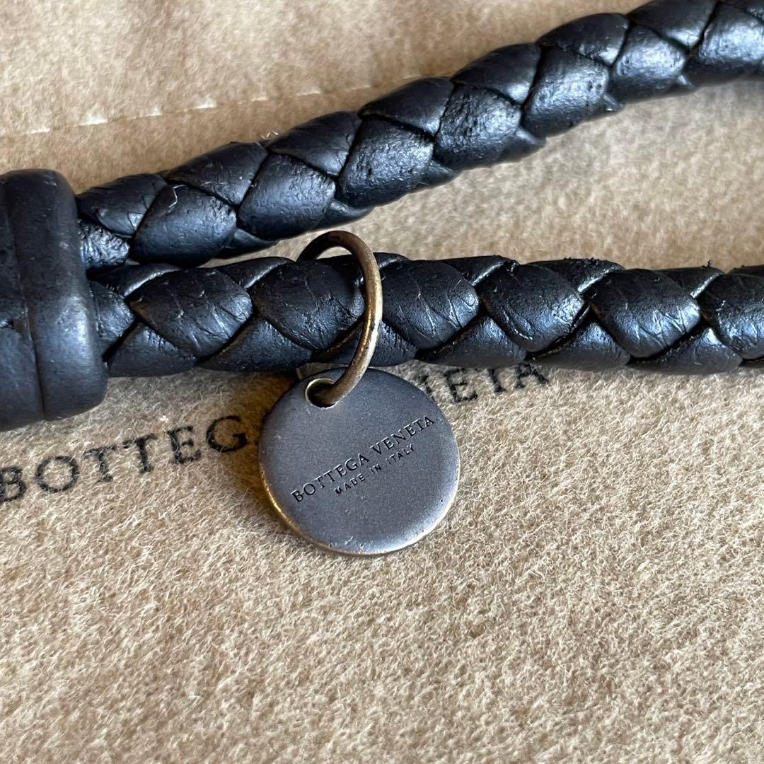 正規品⭐️極美品⭐️BOTTEGA VENETA 男女兼用　キーリング　ブラック