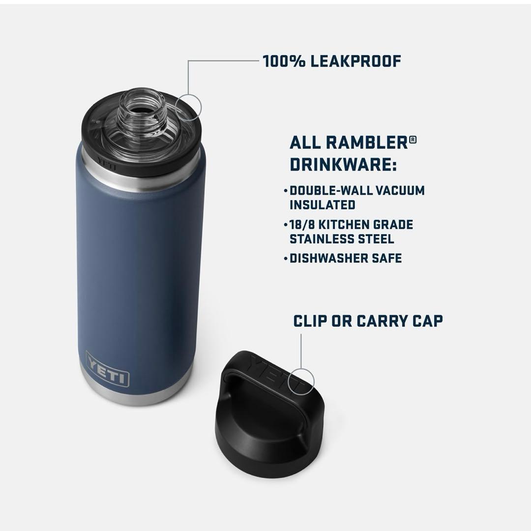 YETI ✴︎イエティ　ランブラー 26オンス ステンレススチール チャグキャップ