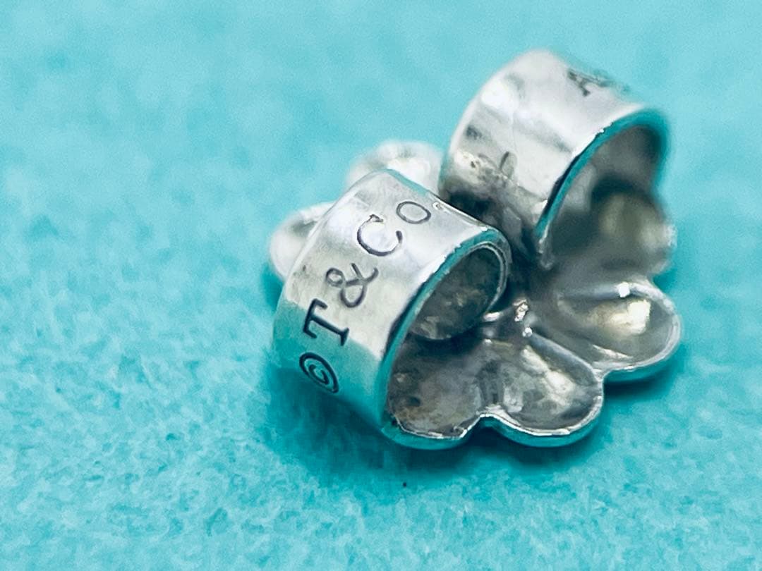 h818 美品　ティファニー　1837 オープン　サークル　ピアス　片耳　925