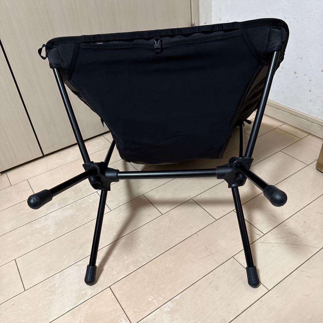 ヘリノックス　タクティカルチェア　ブラック　シートウォーマー付
