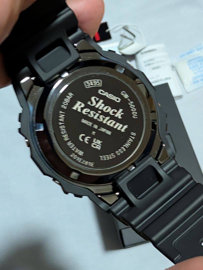 新品同様、G-SHOCK GW-5000U-1JF（保証書有り）