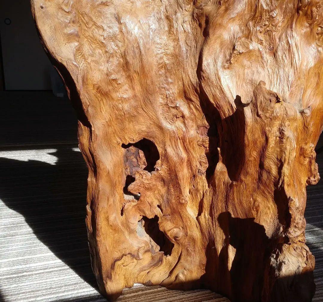 【貴重】屋久杉　原木　こぶ　オブジェ　置物　天然木