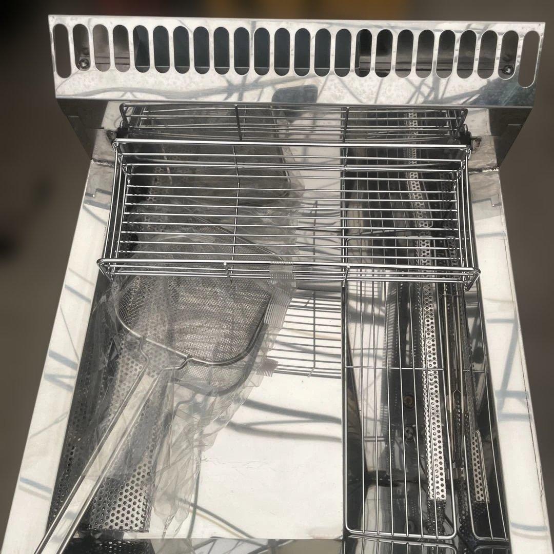 未使用品マルゼン業務用卓上ガスフライヤーMGF-12TJ プロパンガス用