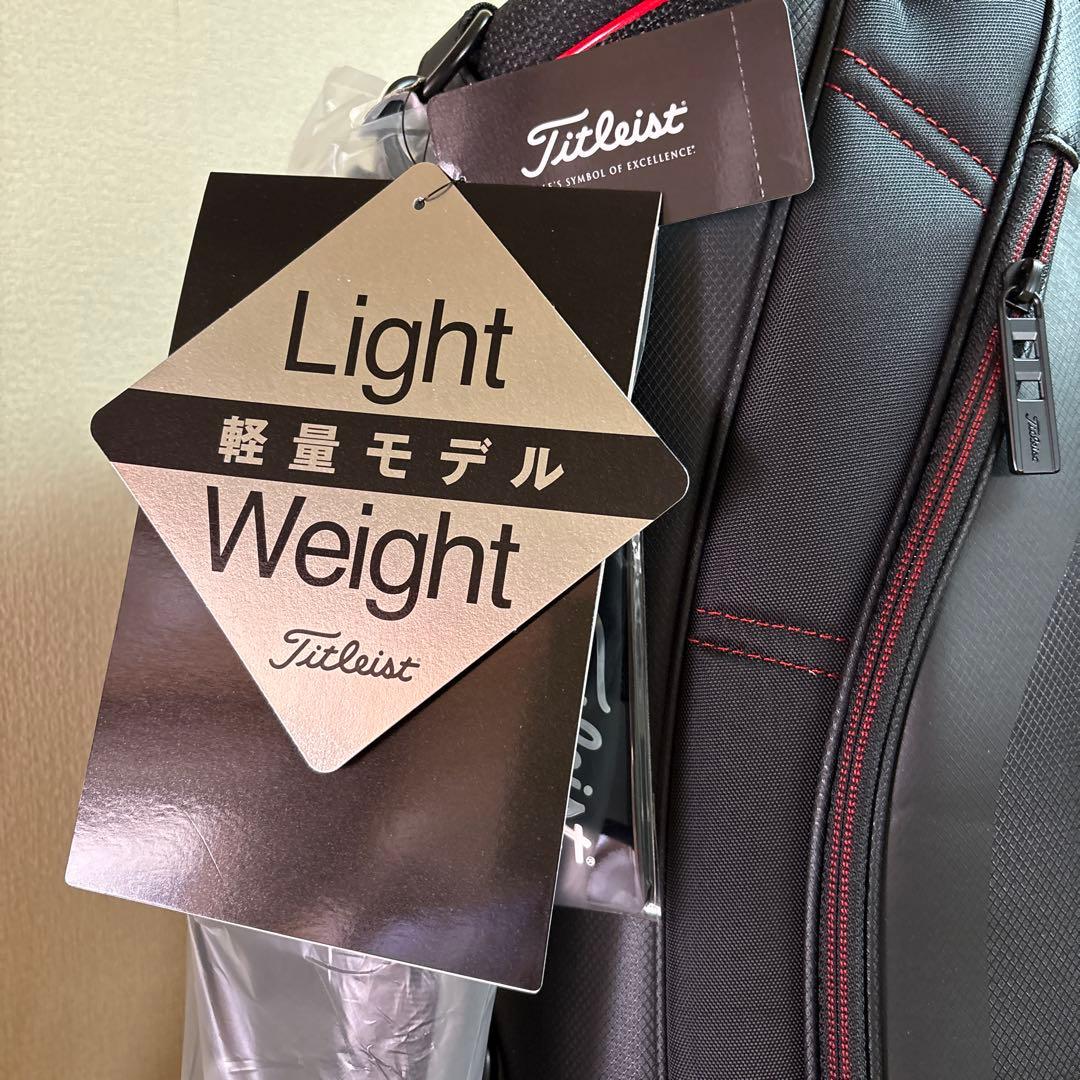 Titleist 軽量ゴルフバッグ ブラック9型