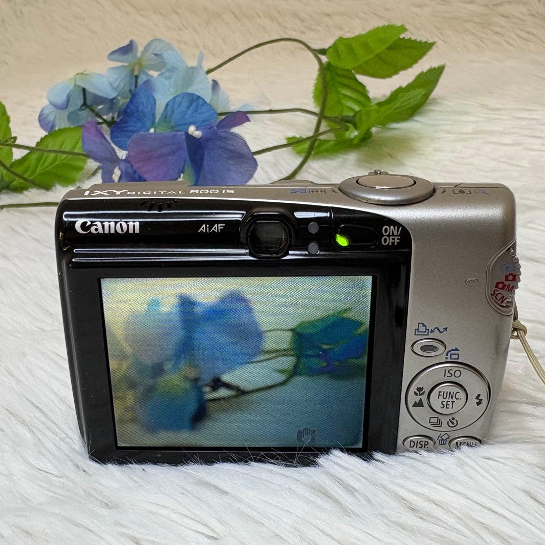 Canon IXY 800IS PC1176 充電器　箱 コンデジ　訳あり