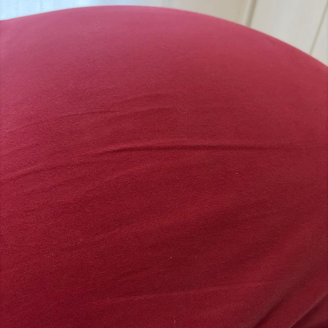 1カ月のみ使用　yogibo Midi 赤 ビーズクッション