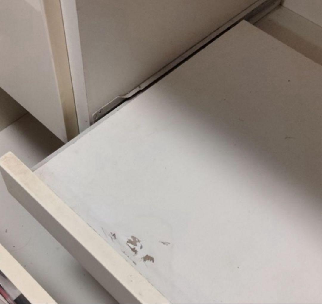 ホワイト キッチン収納 食器棚