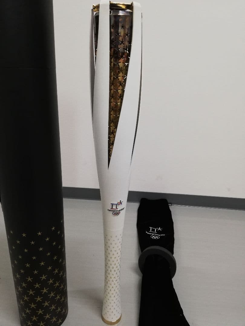 【レア 美品!】平昌オリンピック 聖火リレー トーチ 羽生結弦 日本人ランナー