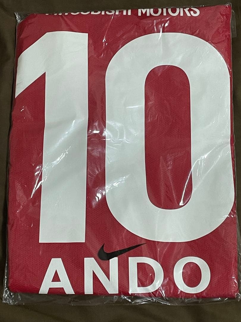 安藤梢 記念ユニフォーム ＭＶＰ&得点王　2009 浦和レッズレディース