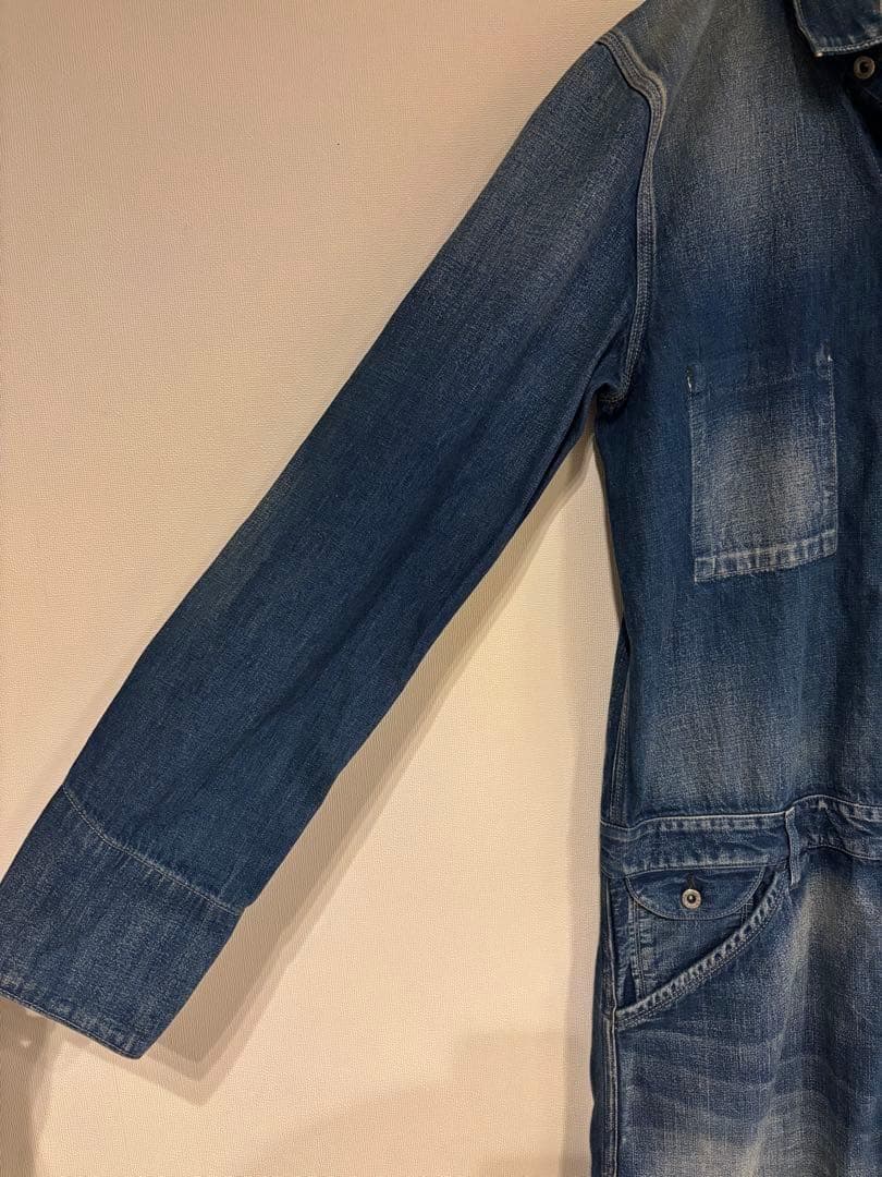 ジョンブル　ライトオンスデニム エンジニア オーバーオール オールインワン