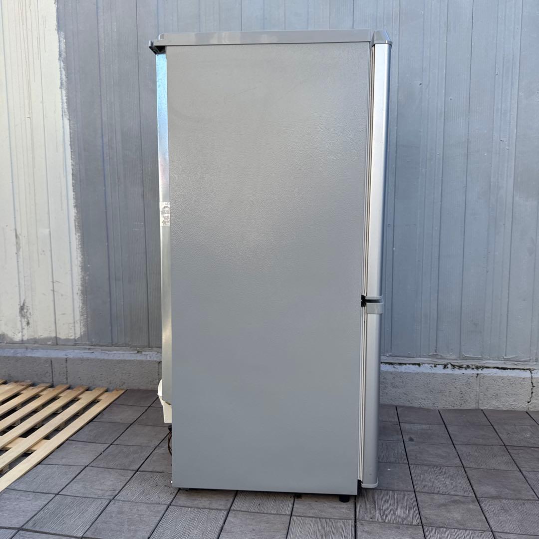 Panasonic 138L パーソナル冷蔵庫 2ドア 霜取り不要 シルバー