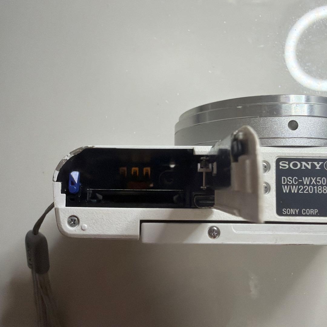 ジャンク品 SONY DSC-WX500 ホワイト