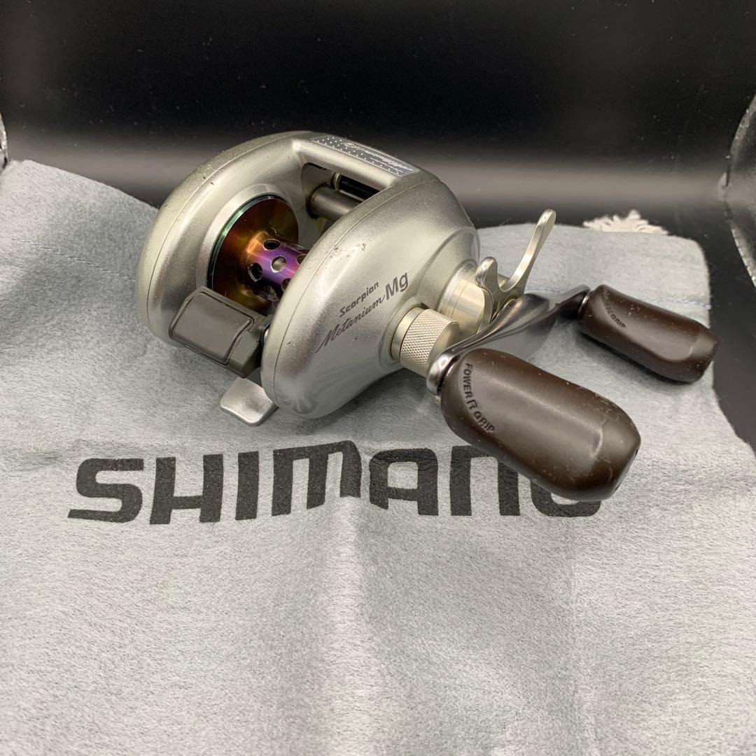 シマノ メタニウムMG アンタレスハンドル付き