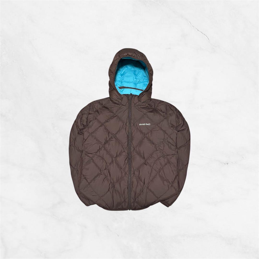 ジャケット・アウター mont-bell down jacket parka blue/ brown