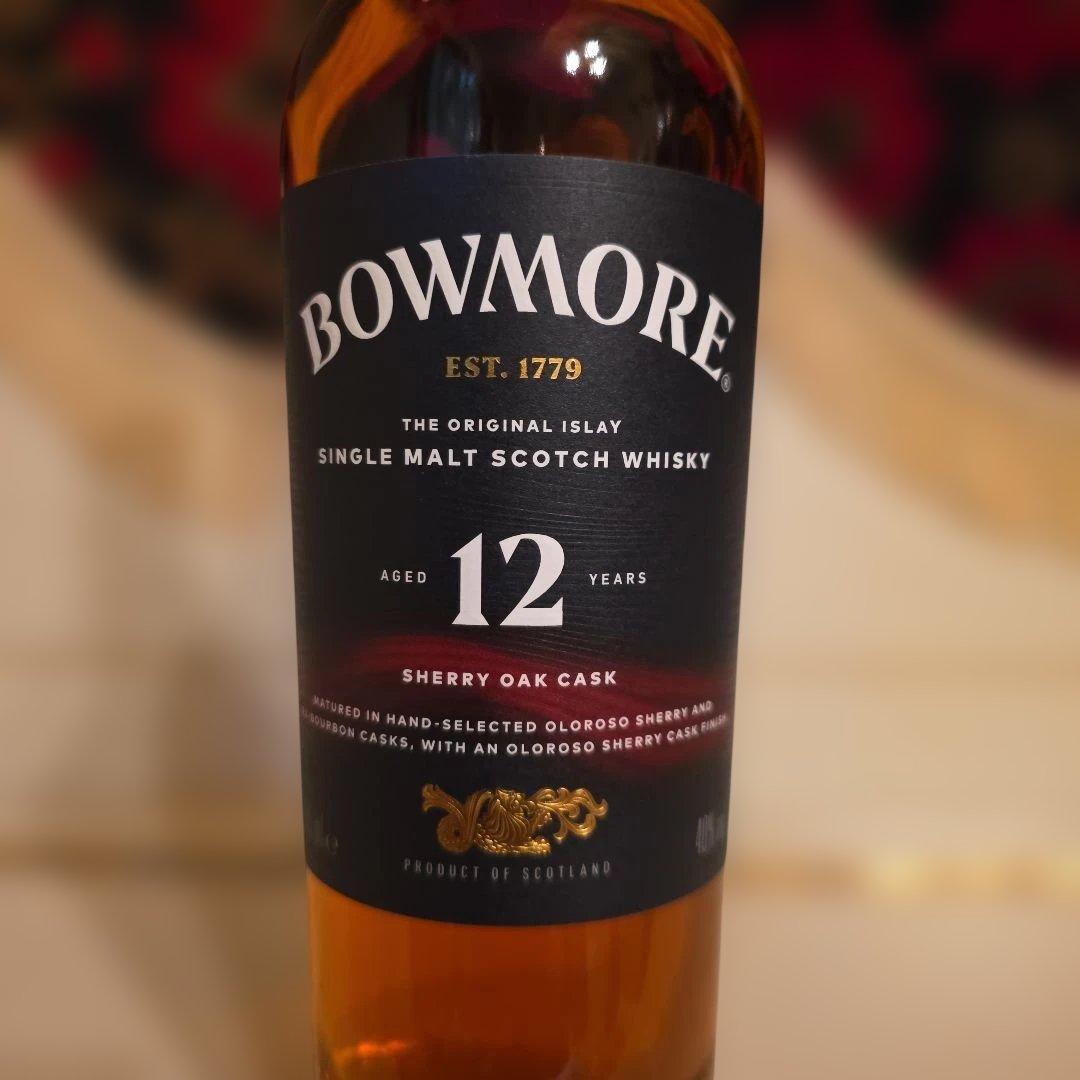 [新発売] <BOWMORE >12年 シェリー (数量限定) 希少性