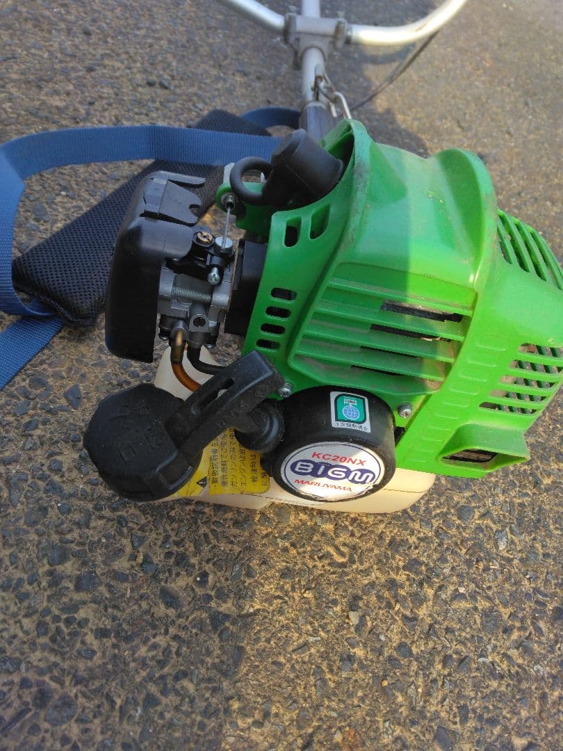 送料込み　実働品　丸山製作所　刈払機　BIGM 20cc 草刈機2スト　説明必読