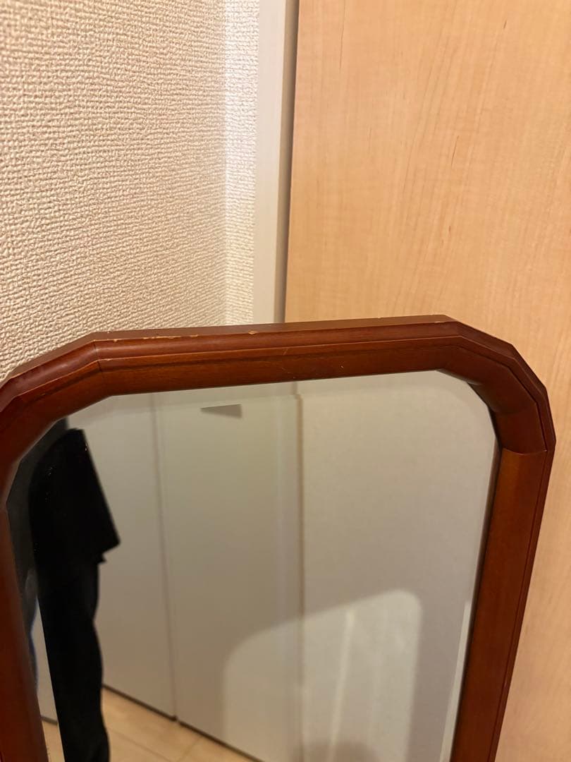 【お買い得 逸品】最高級 銅引鏡 ミエ ミラー 姿見 昭和レトロ　アンティーク