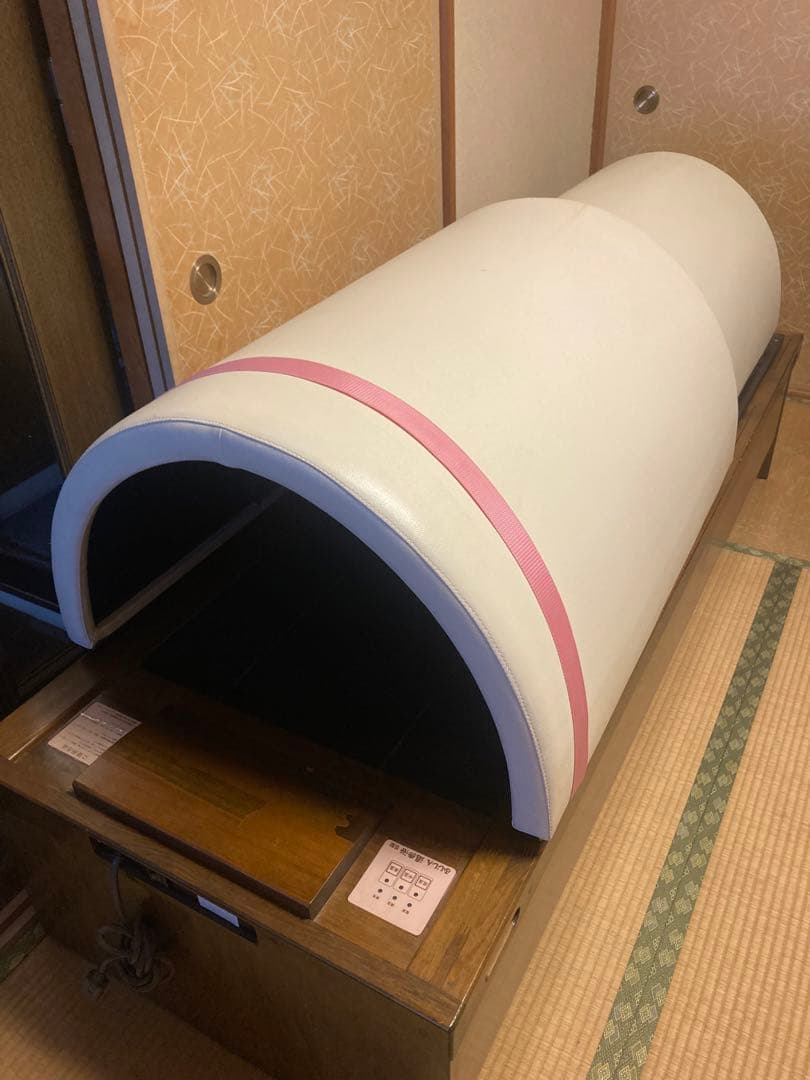 ふじしん遠赤浴ベッド　Ⅲ型　ドーム付き　サウナ　岩盤浴