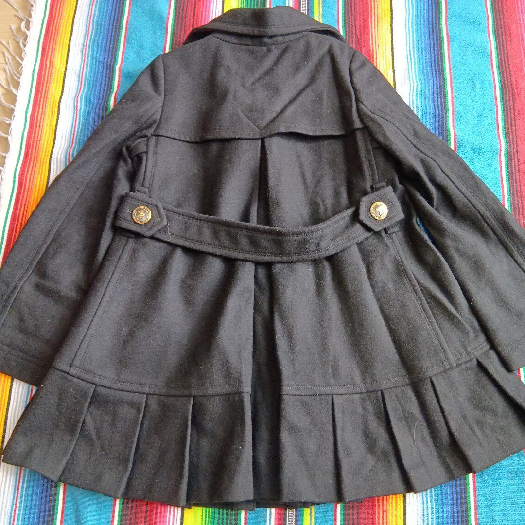 高級感抜群です！バーバリー★フルーレベル★BURBERRY★ブラック★上質コート