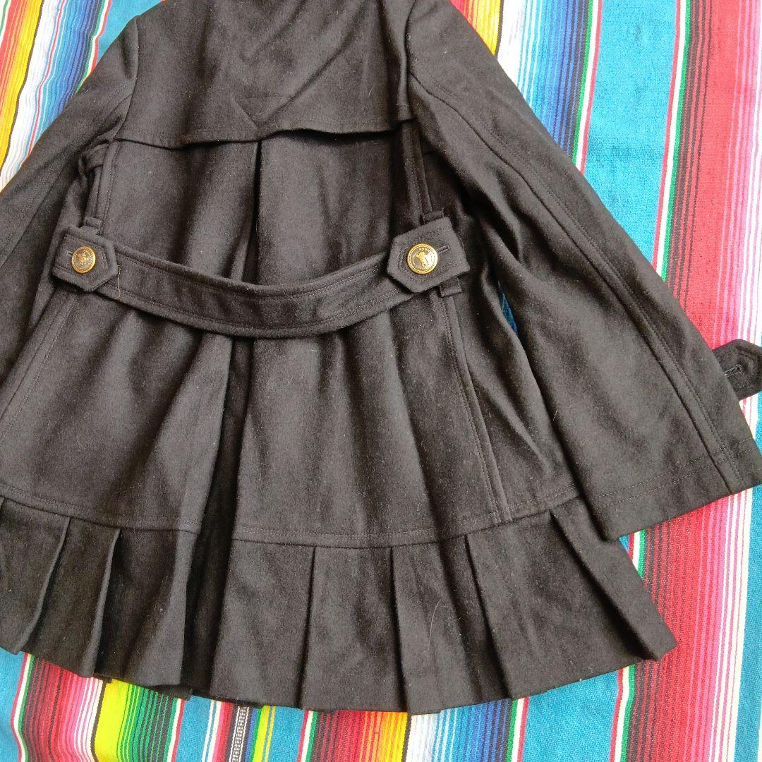 高級感抜群です！バーバリー★フルーレベル★BURBERRY★ブラック★上質コート