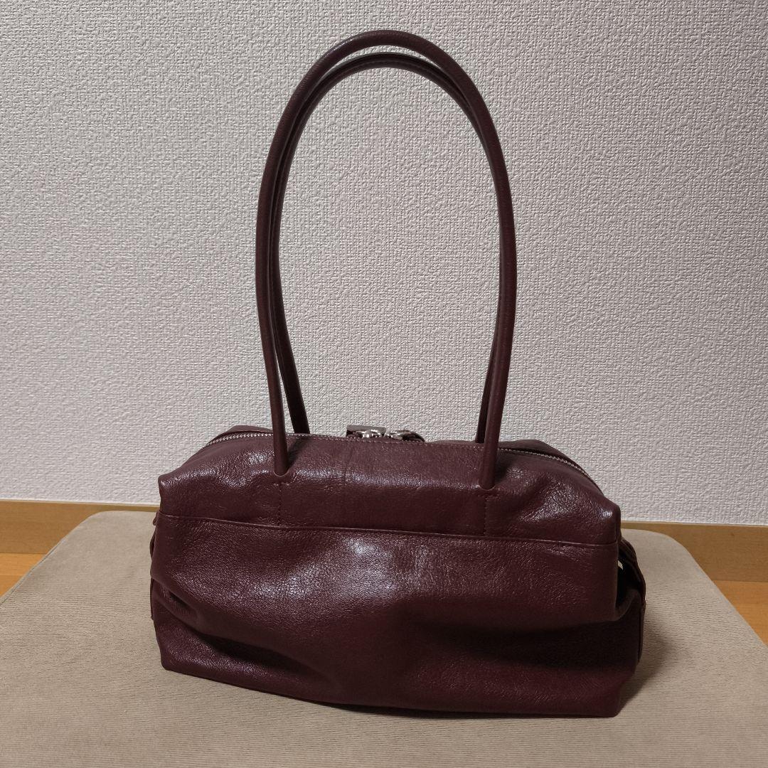 イアパピヨネ　ロングハンドルボストンバッグ