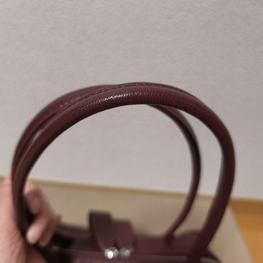 イアパピヨネ　ロングハンドルボストンバッグ