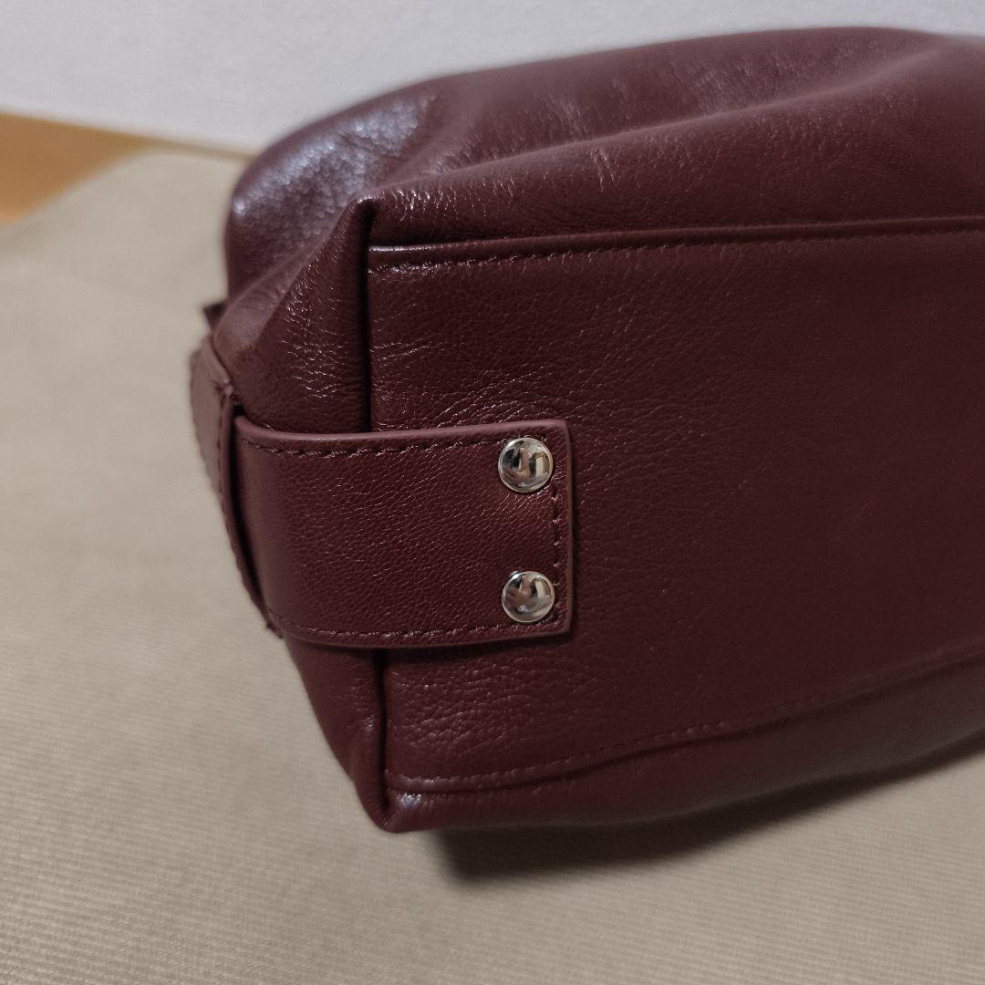 イアパピヨネ　ロングハンドルボストンバッグ