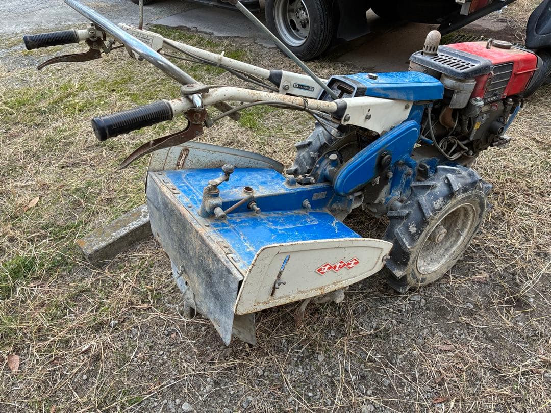 ISEKI SS70C−G耕運機7馬力￼ディーゼル エンジン青/赤 動作確認済み