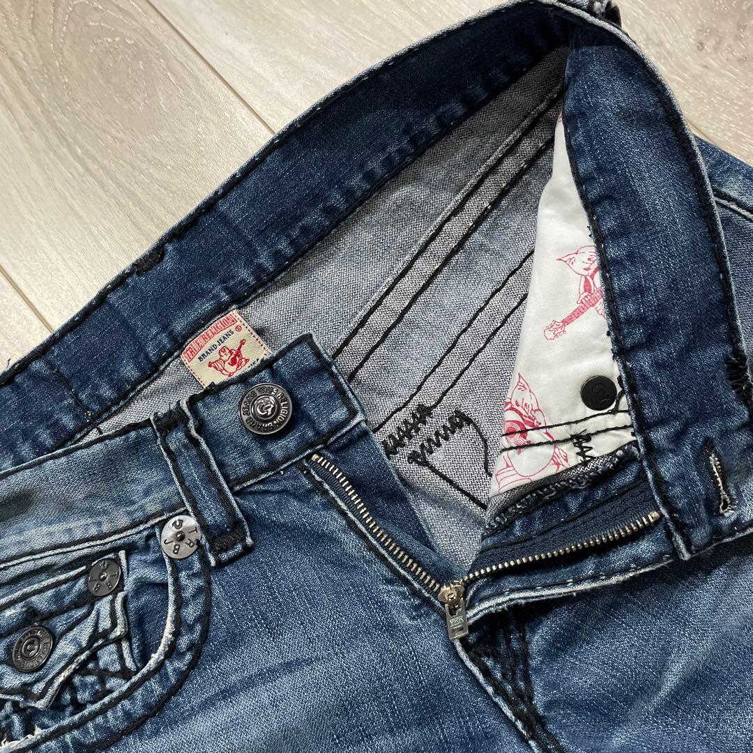 00s トゥルーレリジョン W31 BILLY SUPER T デニムパンツ