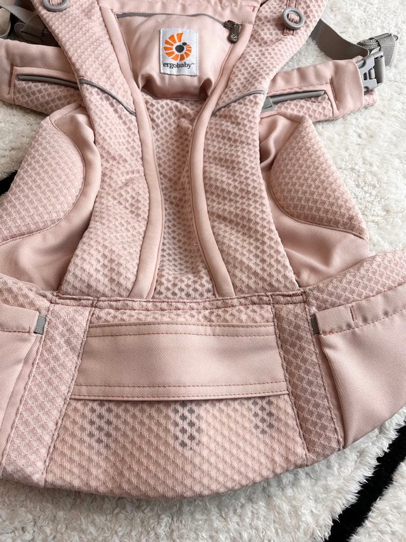 美品　エルゴベビー　 抱っこ紐　 オムニブリーズ　ピンククオーツ