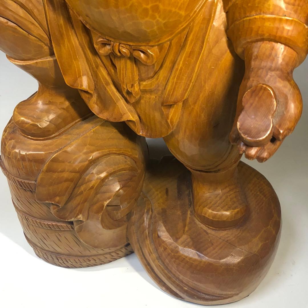 七福神　大黒天　置物　木製
