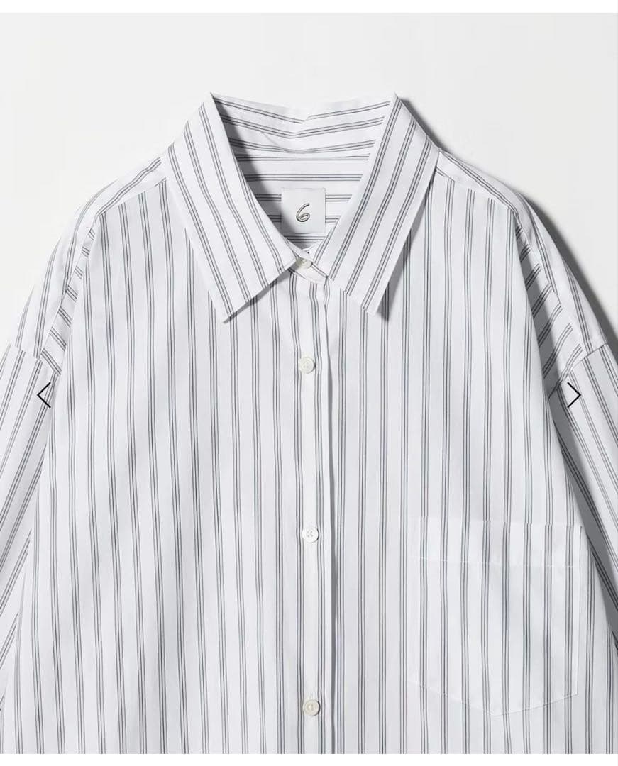 【美品最終値下げ】6(ROKU) コットン シャツ