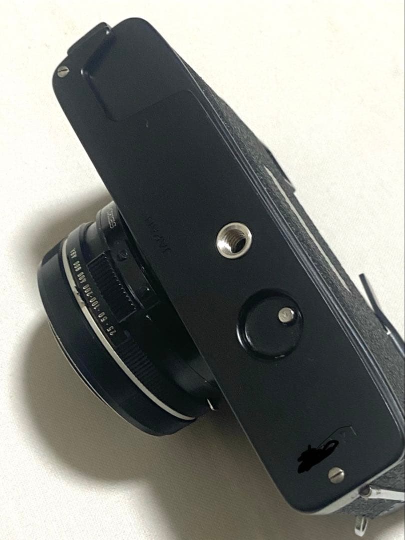 動作品ブラックMinolta minoltinaS レンジファインダーカメラ黒