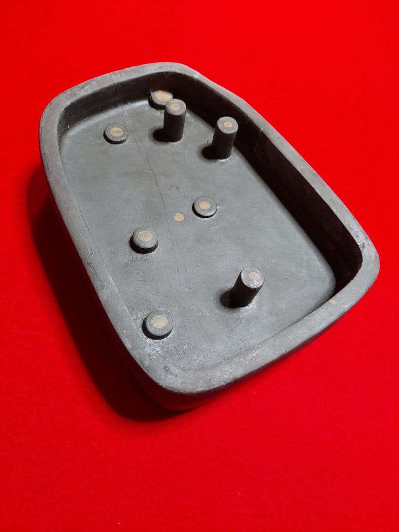 硯 見事な石眼 堂々たる風格