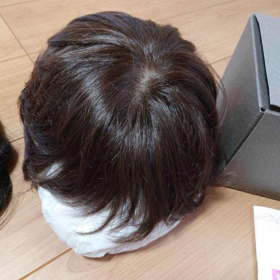 ダークブラウン ショートウィッグ　アンベリール　Mサイズ