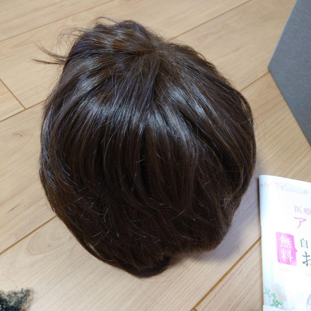 ダークブラウン ショートウィッグ　アンベリール　Mサイズ