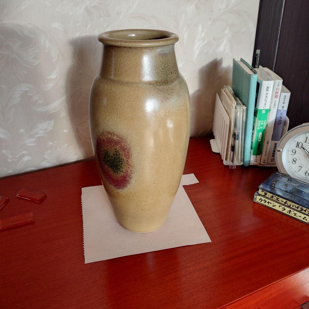 初代 山崎光洋の京焼花瓶