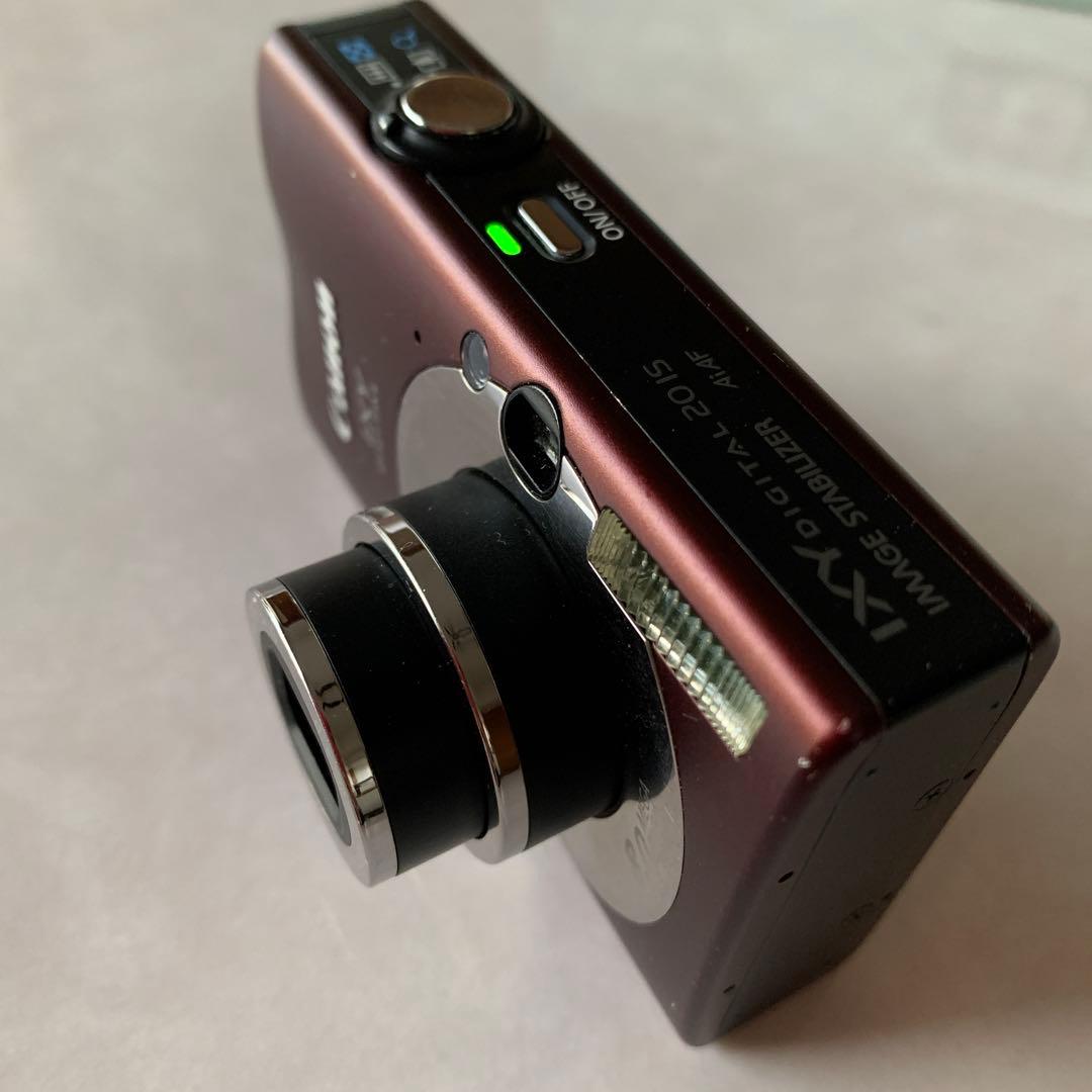 Canon デジカメIXY 20IS ブラウン 説明書、付属品有り、携帯ポーチ