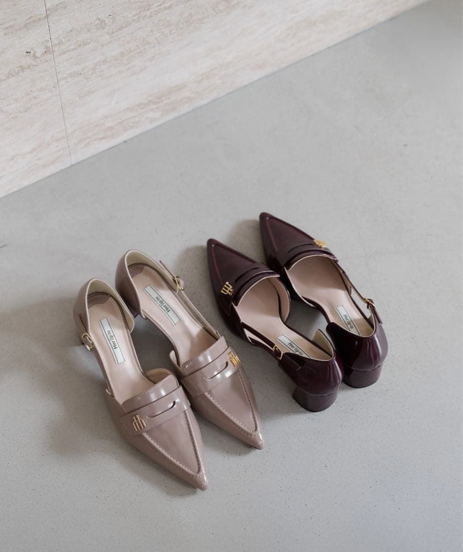 新品37herlipto Trois Heel Loafers