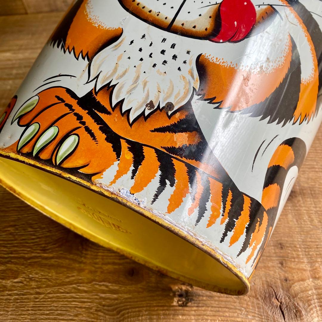 ケロッグ★トニーザタイガー★ゴミ箱Trash Can★1960'ビンテージUSA