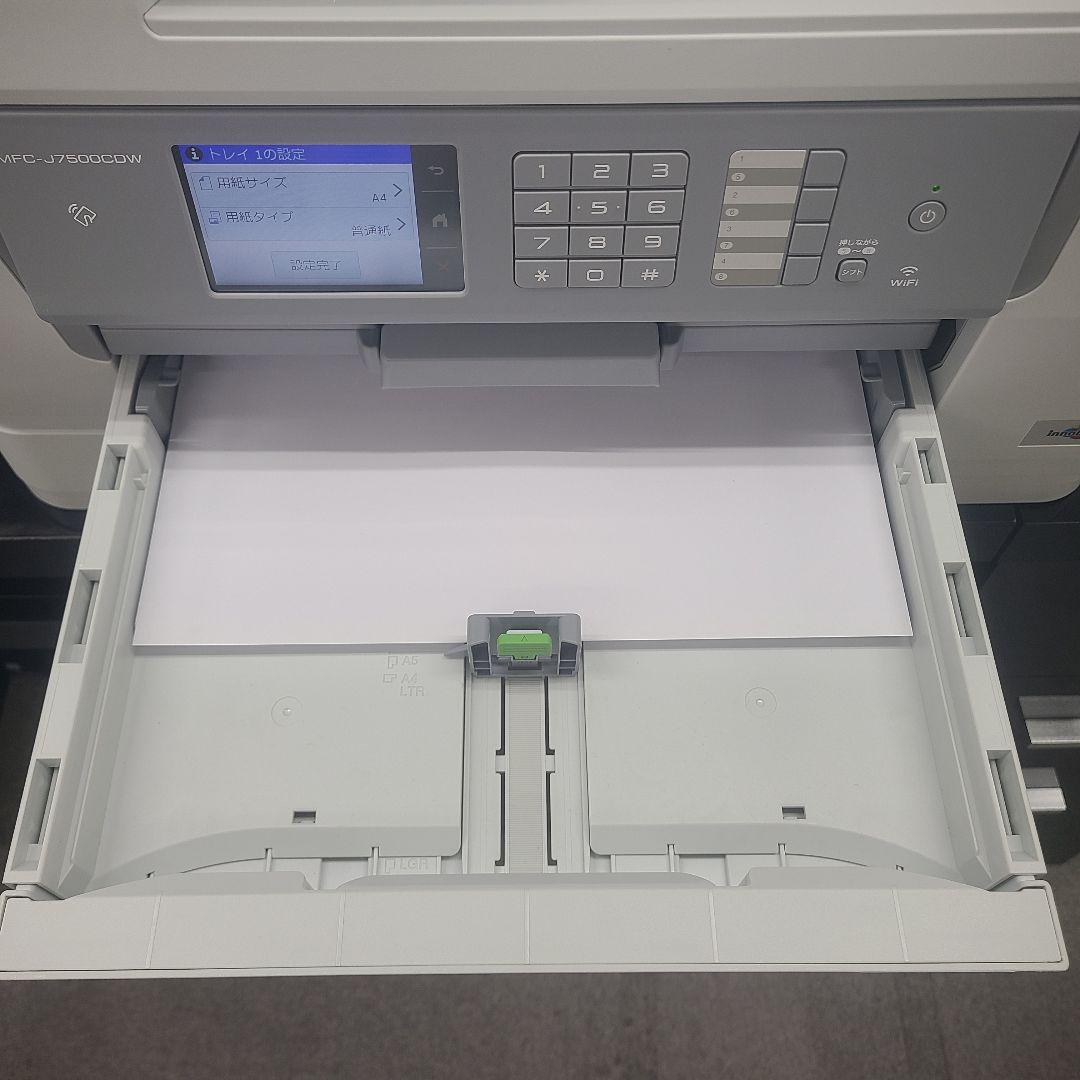 【美品】ブラザー　プリンター【A3対応】MFC-J7500CDW
