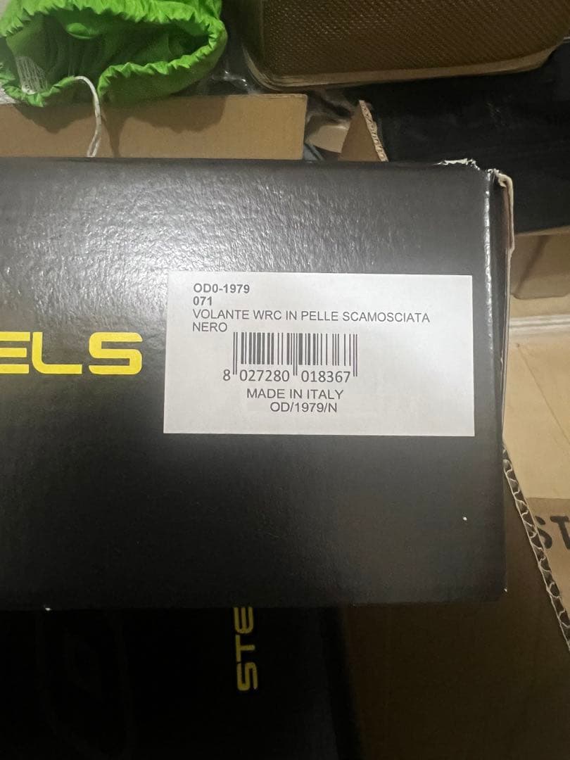 OMP ステアリングホイール 未使用