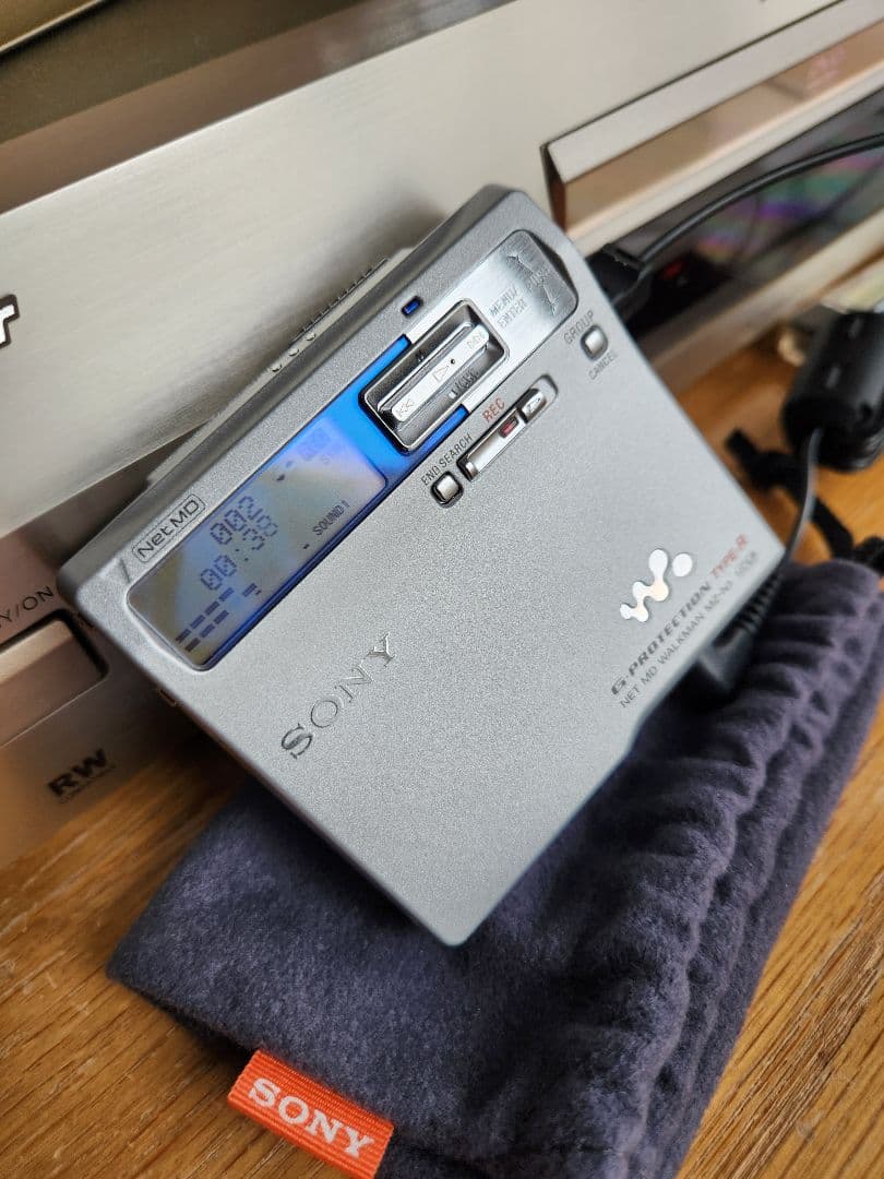 ポータブルプレーヤー SONY NET MD WALKMAN MZ-N1