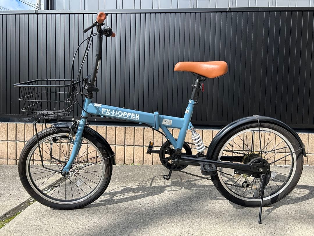 イオンバイク FX-HOPPER 折りたたみ自転車 青 引き取り希望
